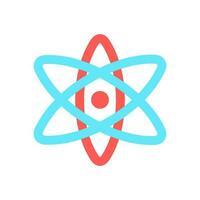 atom icon design element vector