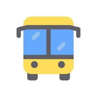 bus school icon element design vector