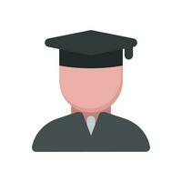 graduate college icon element design vector