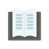 book open icon design element vector