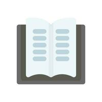 book open icon design element vector