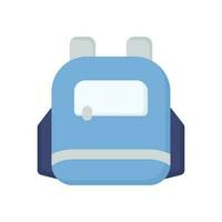 school bag icon element design vector