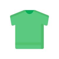 camisa icono plano estilo vector