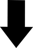 flecha indica el dirección icono. reemplazable vector diseño.