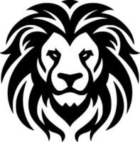 Lion - Minimalist and Flat Logo - Vector illustration