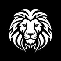 Lion - Minimalist and Flat Logo - Vector illustration