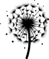 Dandelion - High Quality Vector Logo - Vector illustration ideal for T-shirt graphic