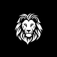 Lion - Minimalist and Flat Logo - Vector illustration