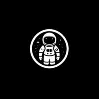 astronauta - alto calidad vector logo - vector ilustración ideal para camiseta gráfico