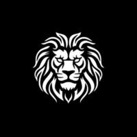 Lion, Minimalist and Simple Silhouette - Vector illustration