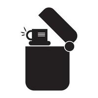 gas lighter icon vector