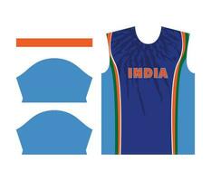 India Grillo equipo Deportes niño diseño o India Grillo jersey diseño vector