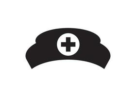 nurse cap icon design vector isolated