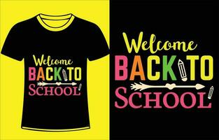 Back to school quote new typography design vector