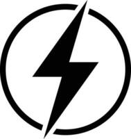 Electric icon . Power icon vector. Lightning power icon . Energy symbol vector