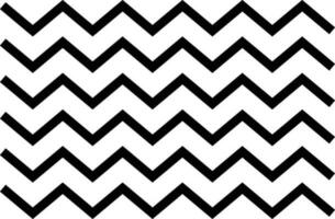 Zigzag icon vector isolated on white background . Zigzag wave icon