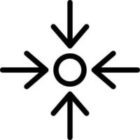Meeting point icon vector isolated on white background