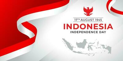 Indonesia independencia día, Indonesia libertad antecedentes, Indonesia bandera rojo blanco vector