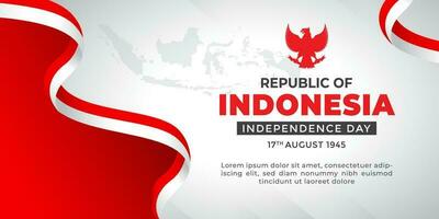 Indonesia independencia día, Indonesia libertad antecedentes, Indonesia bandera rojo blanco vector