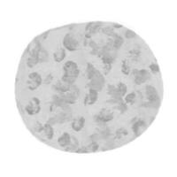 Grey paint abstract spot. You can use it as a brush or as a background vector