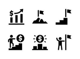 Simple Set of Success Vector Solid Icons