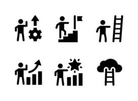 Simple Set of Success Vector Solid Icons