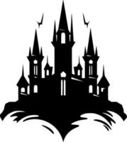 Gothic, Black and White Vector illustration