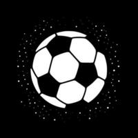 fútbol, minimalista y sencillo silueta - vector ilustración