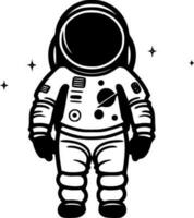 Astronaut - High Quality Vector Logo - Vector illustration ideal for T-shirt graphic
