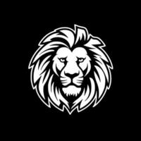 Lion, Minimalist and Simple Silhouette - Vector illustration