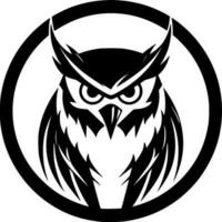 Owl - High Quality Vector Logo - Vector illustration ideal for T-shirt graphic