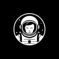 astronauta - alto calidad vector logo - vector ilustración ideal para camiseta gráfico