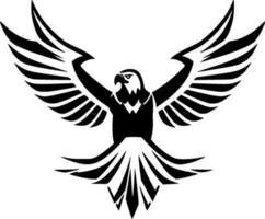 Eagle - Minimalist and Flat Logo - Vector illustration