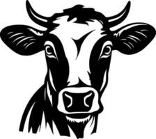 vaca - alto calidad vector logo - vector ilustración ideal para camiseta gráfico