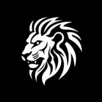 Lion - Minimalist and Flat Logo - Vector illustration