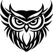 Owl - High Quality Vector Logo - Vector illustration ideal for T-shirt graphic