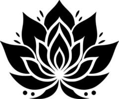 Mandala, Minimalist and Simple Silhouette - Vector illustration