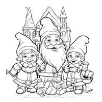 Christmas Coloring Pages photo