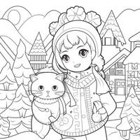 Christmas Coloring Pages photo