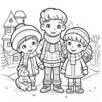 Christmas Coloring Pages photo