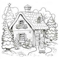 Christmas Coloring Pages photo