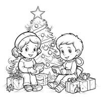 Christmas Coloring Pages photo