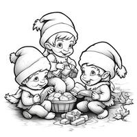 Christmas Coloring Pages photo