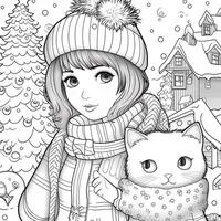 Christmas Coloring Pages photo