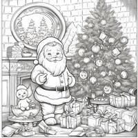 Christmas Coloring Pages photo