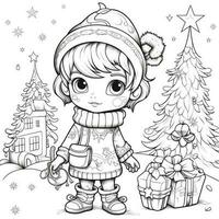 Christmas Coloring Pages photo