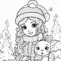 Christmas Coloring Pages photo