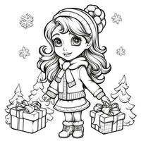 Christmas Coloring Pages photo