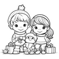 Christmas Coloring Pages photo