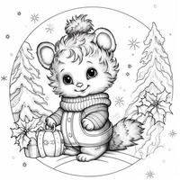 Christmas Coloring Pages photo